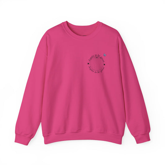 Aspire To Be Great Crewneck Sweater(White Label)