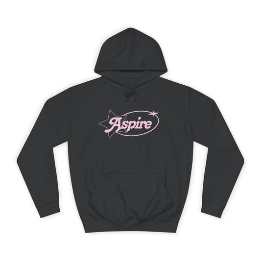 Aspire Hoodie(pink logo)