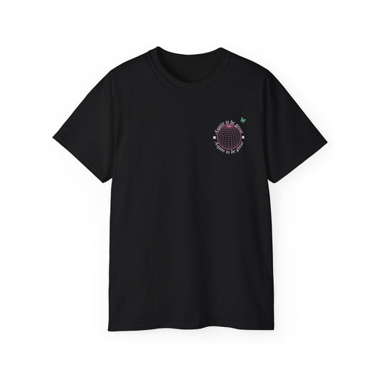 Aspire To Be Great Short Sleeve Tee(Pink Label)