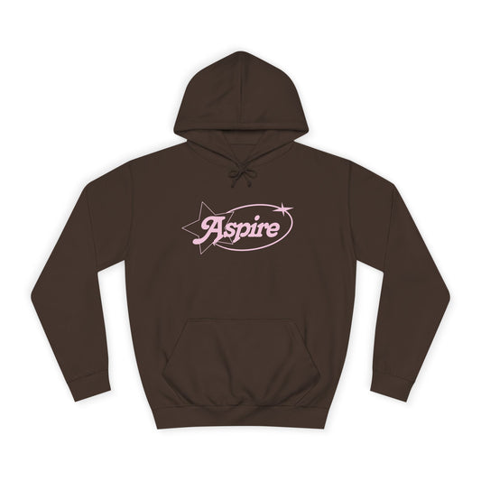 Aspire Hoodie(pink logo)