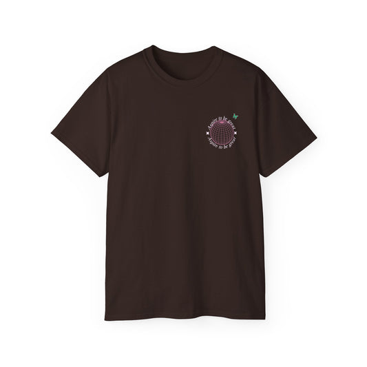 Aspire To Be Great Short Sleeve Tee(Pink Label)